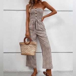 Brand New Shein Leopard jumpsuit